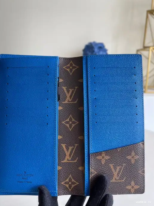 WIS VUITTON BRAZZA LOUIS WALLET 0320